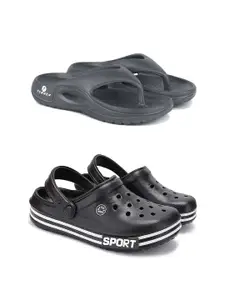 PENNEN Pack Of 2 Clogs Flip Flops