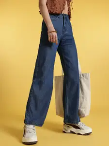 glitchez Women Wide Leg Jeans