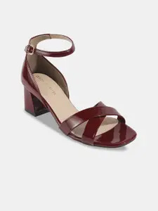 LEMON & PEPPER Women Party Block Sandals