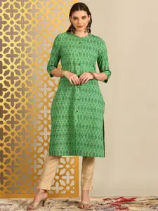 Anouk Women Ethnic Motifs Printed Kurta