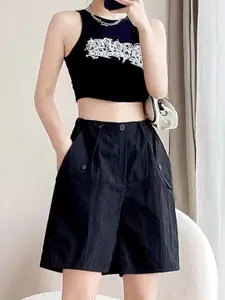 StyleCast x Revolte Women Regular Fit Chino Shorts