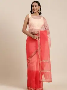 Geroo Jaipur Organza Saree