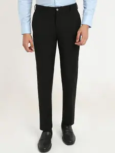 Raymond Men Slim Fit Flat Front Formal Trousers