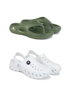 PENNEN Pack Of 2 Clogs Flip Flops