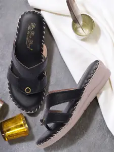 BIG BIRD FOOTWEAR Women PU Wedge Heels Sandal