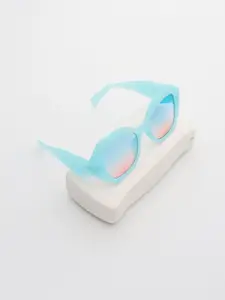 PELLE LUXUR Women Rectangle Sunglasses with UV Protected Lens PL25GS345