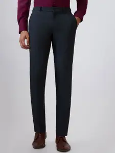 Raymond Men Mid-Rise Slim Fit Formal Trousers