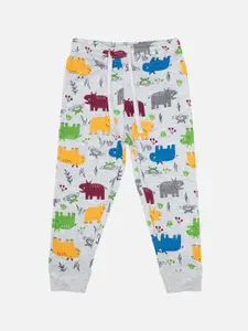 Bodycare Infant Boys Printed Cotton Joggers