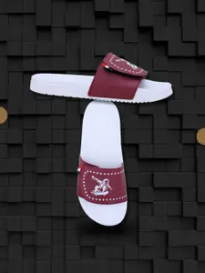 PERY PAO Men Printed Sliders