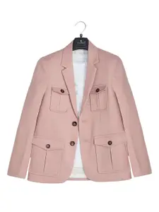 CHARCHIT Boys Full Sleeves Blazers With T-Shirt