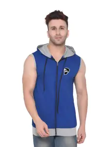 BEYOU FASHION Men Hooded Cotton Sweatshirt