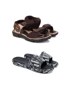 PENNEN Men Set Of 2 Comfort Sandals