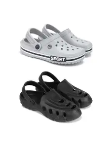 PENNEN Men Pack Of 2 Clog Flip Flops