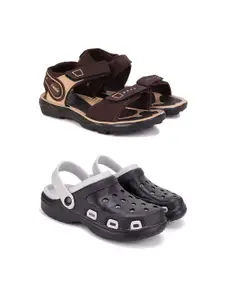 PENNEN Men Set Of 2 Comfort Sandals