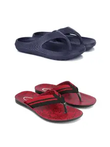 DRACKFOOT Men Pack of 2 Comfort Sandals