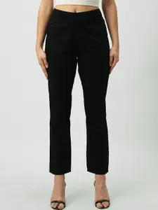 Kraus Jeans Women Straight Fit High-Rise Jeans