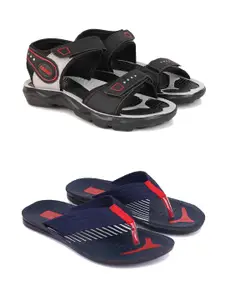 PENNEN Men Set Of 2 Comfort Sandals