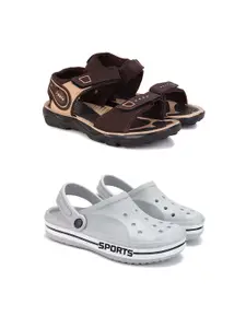 PENNEN Men Set Of 2 Comfort Sandals