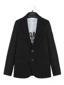 CHARCHIT Boys Full Sleeves  Blazers With T-Shirt