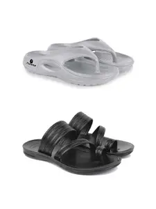 PENNEN Set Of 2 Comfort Sandal & Thongs Flip Flops