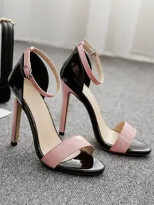 GLO GLAMP Open Toe Party Slim Heeled Sandals