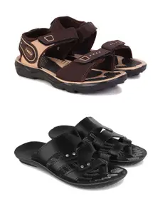 PENNEN Set Of 2 Anti-Skid Sports Sandals