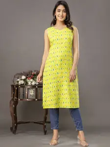 Nayo Women Geometric Printed Indie Prints Kurta