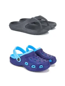 PENNEN Men Set Of 2 High Quality & Soft Flip-Flops