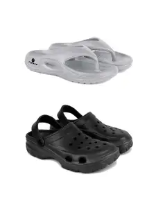 PENNEN Men Set Of 2 High Quality & Soft Flip-Flops