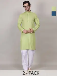 4u Fashion Men Handloom Kurta