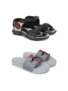 PENNEN Set Of 2 Anti-Skid Sports Sandals
