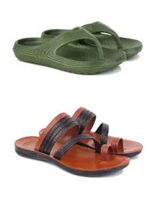 PENNEN Men Set of 2 Comfort Sandals