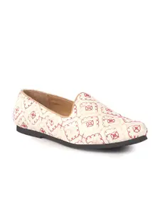 FAUSTO Men Woven Design Mojaris