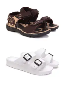 PENNEN Set Of 2 Anti-Skid Sports Sandals