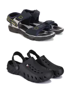 PENNEN Men Set Of 2 Comfort Sandals