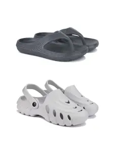 PENNEN Set Of 2 Self Design Clogs