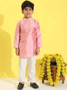 Cutiekins Boys Regular Kurta with Pyjamas