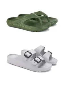 PENNEN Set Of 2 Self Design Clogs