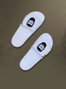 PERY PAO Men Printed Sliders