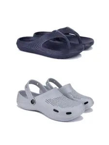 PENNEN Set Of 2 Self Design Clogs