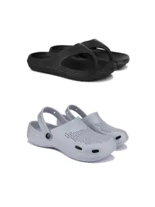 PENNEN Men Set Of 2 Soft & Lightweight Flip Flops