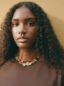 MANGO Women Textured Necklace