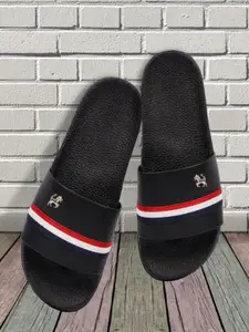 PERY PAO Men Printed Sliders