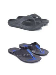 PENNEN Men Set Of 2 High Quality & Soft Sandals