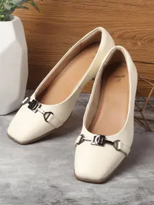 yoho Women Bliss Heel 002  Slip-On Block Heel Orthopedic Footpharma Footbed Loafers