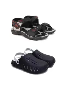 PENNEN Set Of 2 Sports Sandal & Clogs