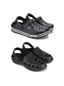 PENNEN Men Set Of 2 Clog Flip Flops