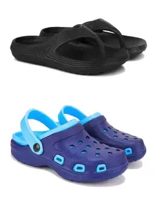 PENNEN Men Set Of 2 High Quality & Soft Flip-Flops