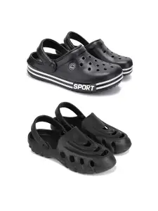 DRACKFOOT Men Set Of 2 Anti Skid Clogs