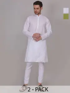 4u Fashion Men Handloom Kurta